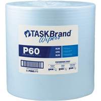 Chiffons de premi&egrave;re qualit&eacute; P60 TaskBrand, Tout usage, 13" lo x 12" la Duraquip Inc