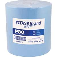 Chiffons de premi&egrave;re qualit&eacute; P80 TaskBrand, Robuste, 13" lo x 12" la Duraquip Inc