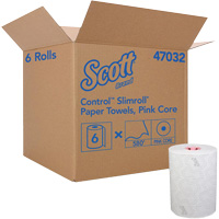 Scott&reg; Slimroll* Hard Roll Towel, 1 Ply, Standard, 580' L Duraquip Inc