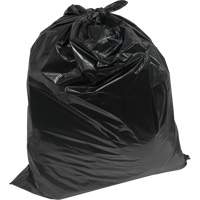 Industrial Garbage Bags, Utility, 20" W x 22" L, 0.64 mils, Black, Open Top JM669 | Duraquip Inc