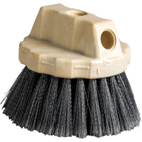 Brosse pour fen&ecirc;tres &agrave; soies fleur&eacute;es, 5" l, Soies Polypropyl&egrave;ne, Gris Duraquip Inc