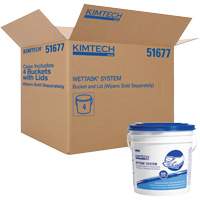 WetTask Wiping System Bucket with Lid Duraquip Inc