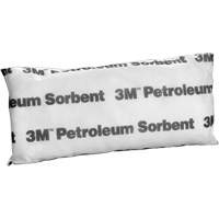 Petroleum Sorbent Mini-Pillow, Oil Only, 15" L x 7" W, 12.7 gal Absorbency/Pkg. Duraquip Inc
