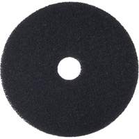 Tampon abrasif Trizact Diamond TZ, 11", D&eacute;capant, Noir Duraquip Inc