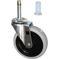 Replacement Stem Swivel Caster for Carts Duraquip Inc