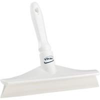 Ultra Hygiene Bench Squeegee, 10", White Duraquip Inc
