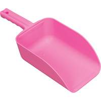 Large Hand Scoop, Plastic, Pink, 82 oz. Duraquip Inc