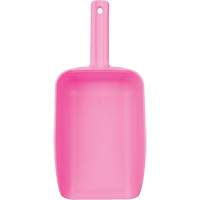 Large Hand Scoop, Plastic, Pink, 82 oz. Duraquip Inc