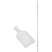 Paddle Scraper with Handle, White, 4-1/3" W x 59" L Duraquip Inc
