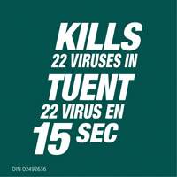 Lingettes d&eacute;sinfectantes, 75 lingettes Duraquip Inc