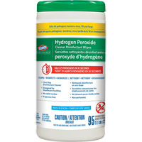 Lingettes désinfectantes et nettoyantes à base de peroxyde d'hydrogène Healthcare<sup>MD</sup>, 95 lingettes  JO251 | Duraquip Inc
