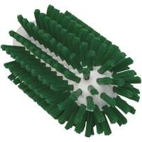 2.5" Brush, Stiff Bristles, 5-3/5" Long, Green Duraquip Inc