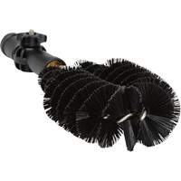 Drain Cleaning Brush, Stiff Bristles, 11" Long, Black Duraquip Inc