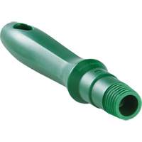 Mini Handle, Brush/Pad Holder/Scraper/Squeegee, Green, Standard, 6-1/4" L Duraquip Inc