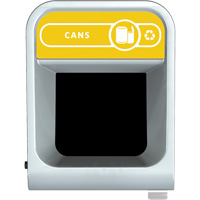 Configure Can Waste Container, Bulk/Curbside/Deskside, Steel, 23 US gal. Duraquip Inc