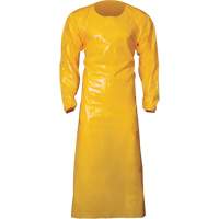 Top Dog 6 Mil. Gown, X-Large, Yellow, Polyurethane Duraquip Inc