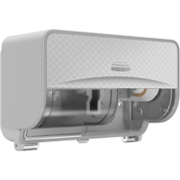 Icon Standard Roll Horizontal Toilet Paper Dispenser, Multiple Roll Capacity Duraquip Inc