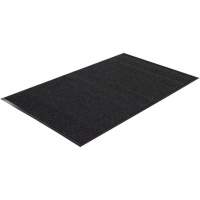 Tapis &agrave; nervures doubles, Essuie-pieds/grattoir, 2' x 3' x 1/4", Charbon Duraquip Inc