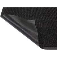 Tapis &agrave; nervures doubles, Essuie-pieds/grattoir, 2' x 3' x 1/4", Charbon Duraquip Inc