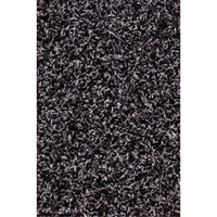 Tapis dint&eacute;rieur/ext&eacute;rieur Tundra, Latex/Polypropyl&egrave;ne, Grattoir Type, Motif Velours touffet&eacute;, 3-1/2' x 6', Charbon Duraquip Inc