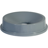 Couvercle entonnoir pour contenants Brute de 32 gal, Couvercle ouvert, Plastique Duraquip Inc