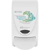 Distributeur de savon manuel Proline Wave<sup>MC</sup>, Pompe, Capacité de 1000 ml, Format Cartouche de recharge JP873 | Duraquip Inc