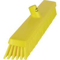 Balai-brosse robuste, Crins Fin/Ferme, 24", Jaune Duraquip Inc