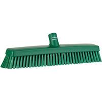 T&ecirc;te de balai-brosse, Crins Fin/Ferme, 16-1/2", Polyester/Polypropyl&egrave;ne, Vert Duraquip Inc