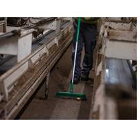 T&ecirc;te de balai-brosse, Crins Fin/Ferme, 16-1/2", Polyester/Polypropyl&egrave;ne, Vert Duraquip Inc