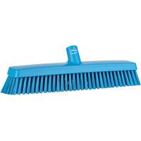 T&ecirc;te de balai-brosse, Crins Fin/Ferme, 16-1/2", Polyester/Polypropyl&egrave;ne, Bleu Duraquip Inc