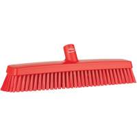 T&ecirc;te de balai-brosse, Crins Fin/Ferme, 16-1/2", Polyester/Polypropyl&egrave;ne, Rouge Duraquip Inc