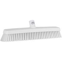 T&ecirc;te de balai-brosse, Crins Fin/Ferme, 16-1/2", Polyester/Polypropyl&egrave;ne, Blanc Duraquip Inc