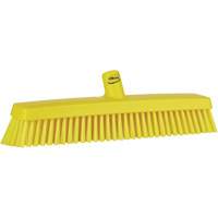T&ecirc;te de balai-brosse, Crins Fin/Ferme, 16-1/2", Polyester/Polypropyl&egrave;ne, Jaune Duraquip Inc