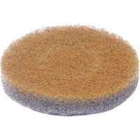 Tampons pour plancher Diamond Twister, Polissage, Jaune Duraquip Inc