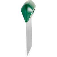 Coupe-p&acirc;te flexible en acier inoxydable, Vert, 4-1/2" la x 5-3/4" lo Duraquip Inc