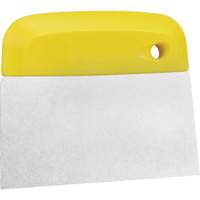 Coupe-p&acirc;te flexible en acier inoxydable, Jaune, 4-1/2" la x 5-3/4" lo Duraquip Inc