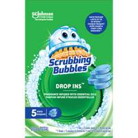 Scrubbing Bubbles&reg; Drop-Ins Toilet Cleaner Discs, 200 g, Tablet Duraquip Inc