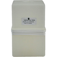 Express Series HEPA Filter, Cartridge, Fits 0.25 US gal. Duraquip Inc