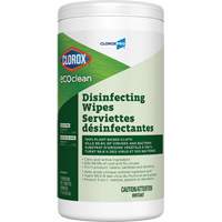 Lingettes d&eacute;sinfectantes EcoClean, 75 lingettes Duraquip Inc