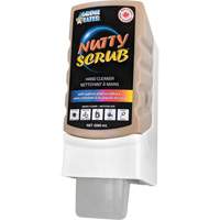Nettoyant &agrave; mains avec exfoliant en coquille de noyer Nutty Scrub, Pierre ponce, 2000 ml, Cartouche en plastique, Sans parfum Duraquip Inc