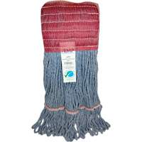 T&ecirc;te de vadrouille &agrave; bande large, Antimicrobien/Finition de plancher/Sp&eacute;cialis&eacute;, Coton/Rayonne/Synth&eacute;tique, Style Boucle Duraquip Inc