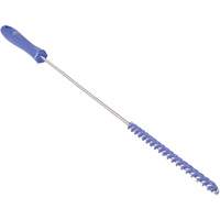 Tube Brush, Stiff Bristles, 19-7/10" Long, Purple Duraquip Inc
