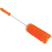 Tube Brush, Medium Bristles, 19-7/10" Long, Orange Duraquip Inc