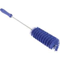 Tube Brush, Medium Bristles, 19-7/10" Long, Purple Duraquip Inc