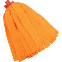 Vadrouille &agrave; fente, orange, Microfibre, Style Coup&eacute; Duraquip Inc
