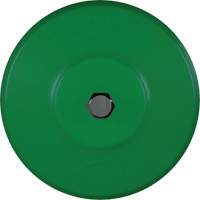 Brosse ronde HyDrive pour perceuse, Soies Tr&egrave;s ferme, Longueur de 3-1/10", Vert Duraquip Inc