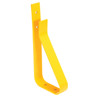 Rail Post, Steel, 10-3/4" L x 24" H, Yellow Duraquip Inc