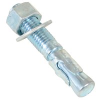 Wedge Bolt Anchor, Zinc Plated, 3/4" x 4-1/4" Duraquip Inc