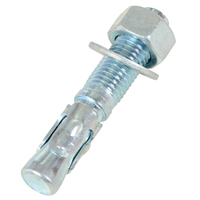 Wedge Bolt Anchor, Zinc Plated, 3/4" x 4-1/4" Duraquip Inc