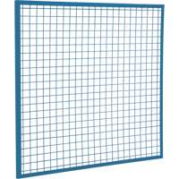 Wire Mesh Partition Components - Panels, 4' H x 4' W Duraquip Inc